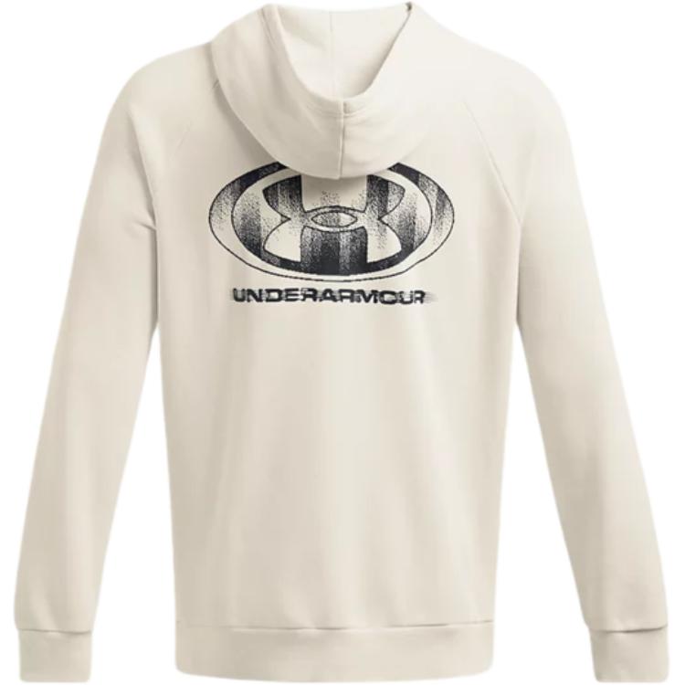 Under Armour Мужская толстовка Rival Summit White/Black 1389428-110