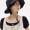 OIOI COLLECTION Small Logo String Nylon Bucket Hat [BLACK]