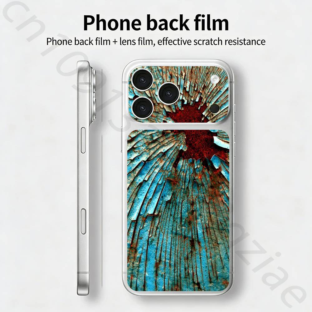 Красный паучий лилия Мертвый БИЛЕТ Наклейка Обертка для iPhone 17 Pro/Pro max Защитная пленка для задней панели, рамки, камеры