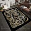Змея Питон Гадюка Ковер для гостиной Роскошное украшение дома Нескользящие коврики для спальни Ковры для большой площади Моющиеся ковры