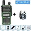 Baofeng UV 9R Pro V2 IP68 Водонепроницаемая Рация Трехмощная Зарядка Type-C Двухдиапазонная Любительская CB Радиостанция Двусторонняя Радиостанция UV 9R Plus