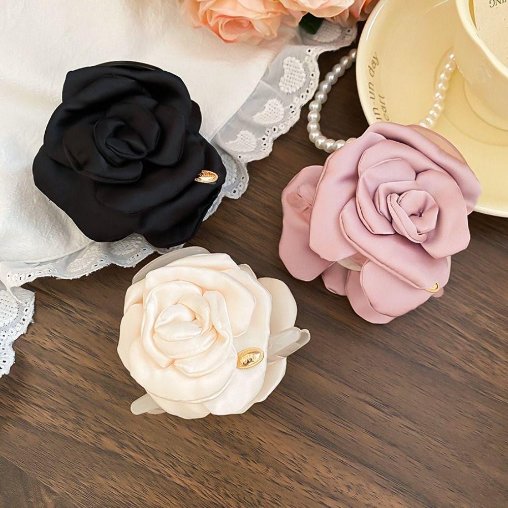 Bohemian Artificial Flower Clips Back of the head hair clip Headdress Styling Tool