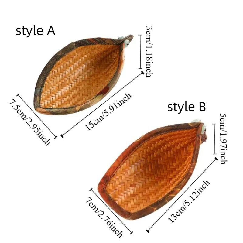 Бамбуковый плетеный чай Chaze Ретро Чайный совок Кунг-фу Чайные аксессуары Чайная лопатка Чайный энтузиаст