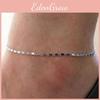 Women Gold Simple Plated Chain Anklet Ankle Bracelet Barefoot Sandal Beach
