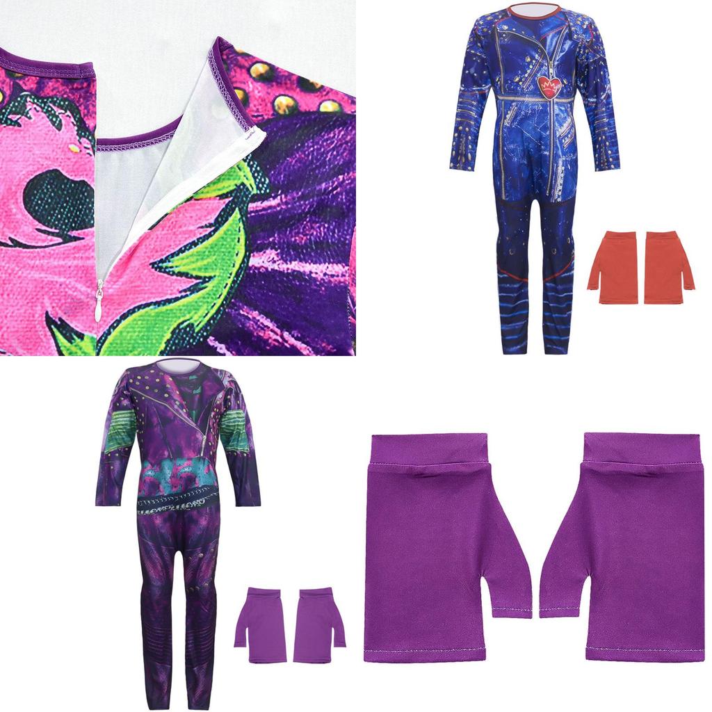 Descendants 3 Mal Audrey Cosplay Costume For Kids Ideal For Cosplay And Role Play