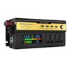 Pure Sine Wave Inverter 500W/1200W/1600W/2200W Car Inverter DC 12v/24v To AC 220V Voltage Transformer Power Converter Solar Inverter LCD Display 4 USB