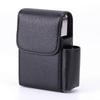 Cigarette Case With Pu Leather, Flip Lighter Bag, Business Card Caserose red
