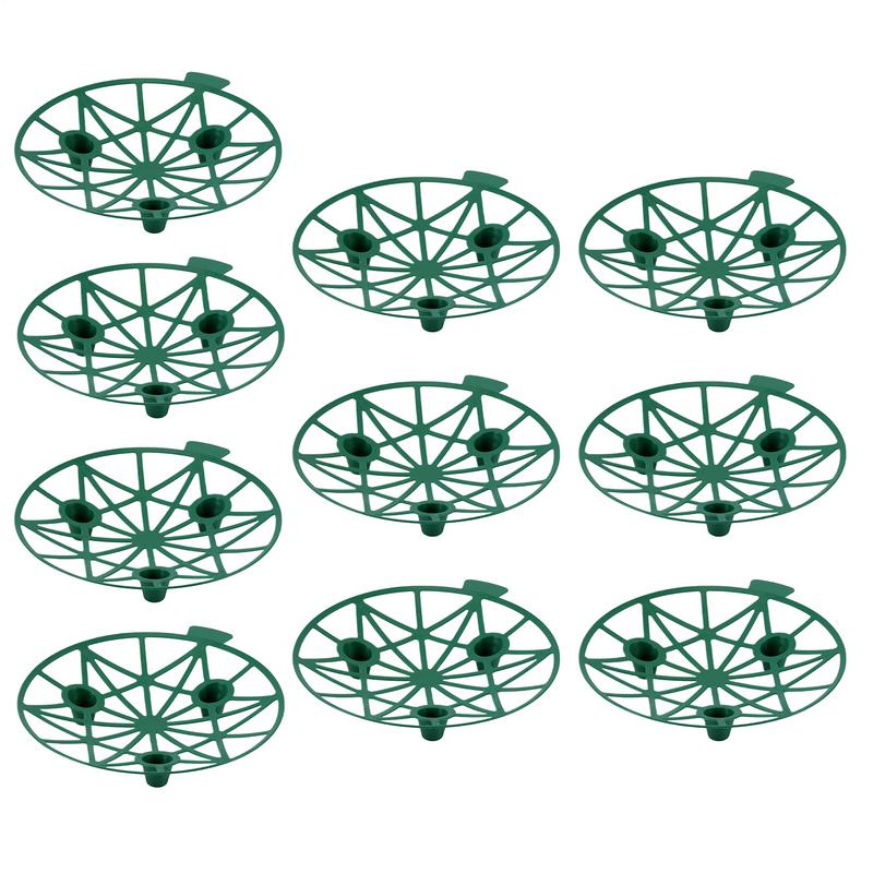 Подставки для арбузов 10 штук Подставки для арбузов Опоры для растений Штабелируемая стойка для выращивания растений для кабачков тыкв