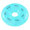 7 Grids Seven Days Pill Case Round Pill Dispenser Portable Tablet Container  for Home&Travel