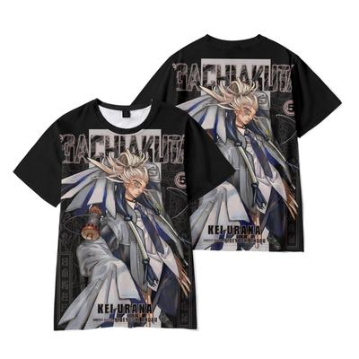 Женские и мужские футболки с рисунком GACHIAKUTA Printed O-Neck Oversize Short Sleeves Fashion Mens Clothing Streetwear