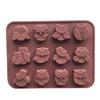 Pastry Decorating Silicone Cake Chocolate Mould Cartoon Design Biscuits Maker Mold Bakery Tools
