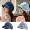 Cute Retro Fisherman Hat Solid Color Cold Resistance Bucket Hats Ultra Light Warmth Duck Tongue Hat Women's