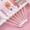 100pcs Bags Cotton Swabs Disposable Double-Headed Sanitary Cleaning Cotton Sticks Household Makeup Remover Ear Cotton Swabs