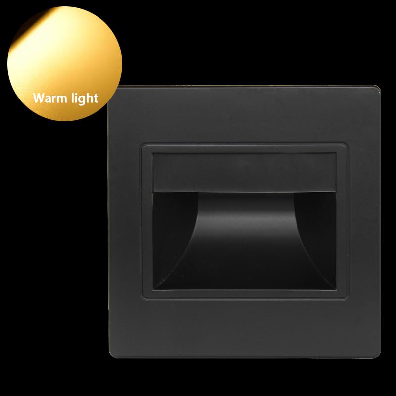 Подсветка ступени с датчиком движения recessed step light ночник лестничный светильник