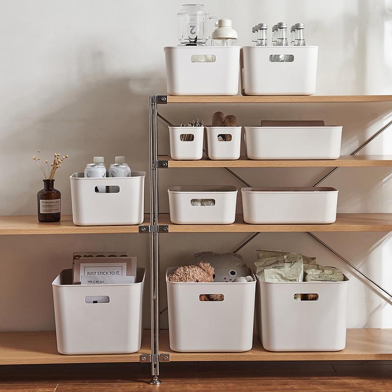 Многофункциональная пластиковая корзина для хранения косметики, закусок и кухонных принадлежностей