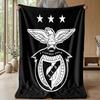 Benfica Theme blanket Soft Flannel Fleece Blanket Warm Lightweight Throw Blanket for Home Sofa Bed