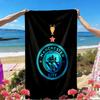 Manchester City FC Print Beach Towel, Versatile Lightweight Absorbent Beach Towel for Pool Surf Yoga Bathroom, Perfect Birthday Holiday Gift