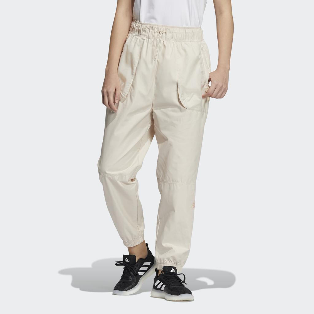 Adidas Sports Pants Women's Ecru Moderate HA3629