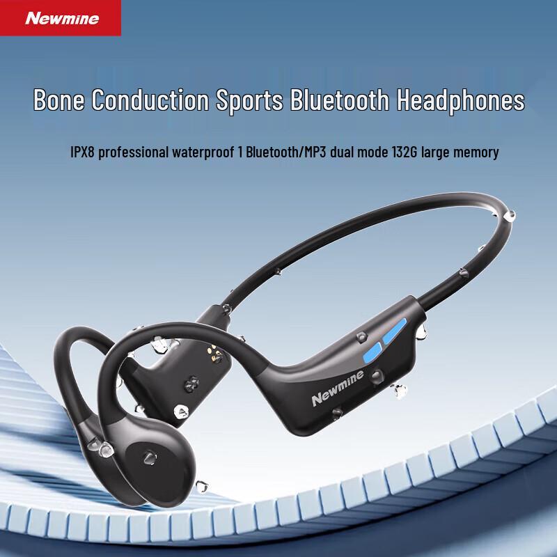 Newmine H50 Pro True Bone Conduction Wireless Ear-hook Headphones