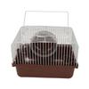 Hamster Cage Breathable Portable Small Animal House with Water Bottle Bowl Running Wheel for Guinea