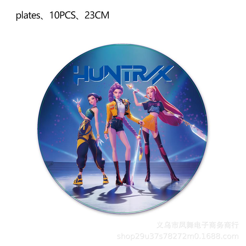 Spot Popular Witch Hunter Group Party Supplies Tableware Party Decoration Supplies Witch Hunter Group Venue Layout Props