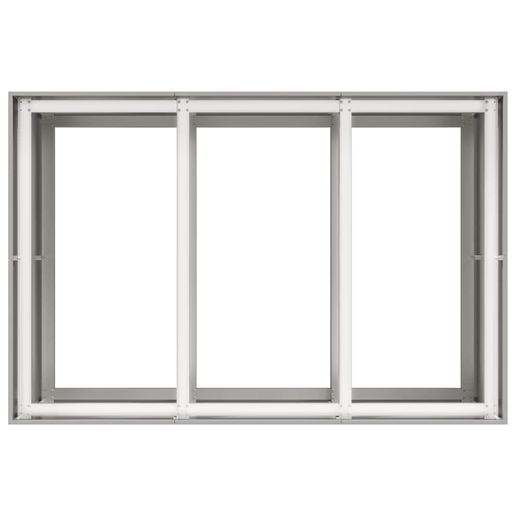 Doniczka 120X80X80 Cm Stal Nierdzewna