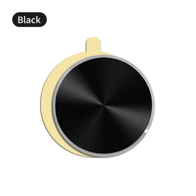 Круглый универсальный магнитный автомобильный держатель для телефона, металлическая пластина, наклейка, ультратонкий железный лист, пластырь для сильной магнитной подставки, пленка