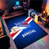 New York Crest Area Rug Suitable for Indoor And Outdoor,Carpets for Kitchens, Homes, Offices, Living Rooms,Home Decor,Christmas Gift