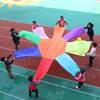 Outdoor Play Toys For Kids Big Rainbow Parachute Physical Training Toy Sport Game Tents Plaything Umbrella Octagonal