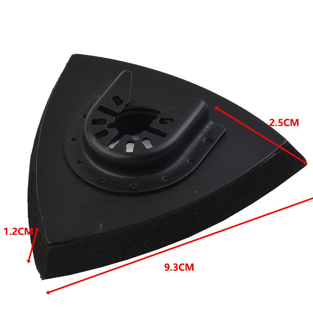 Осциллирующие инструменты шлифовальная подложка для полировки и шлифования черная полиуретановая подложка треугольная