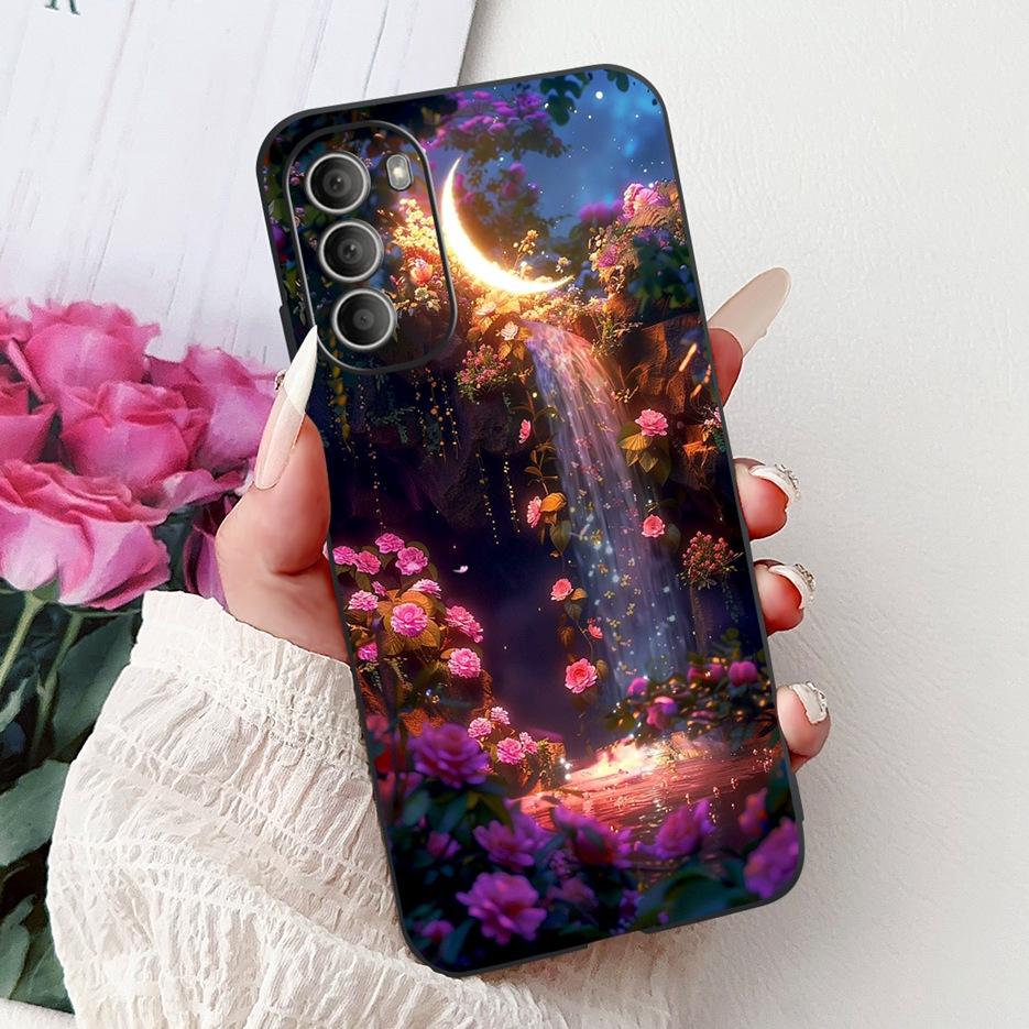 Чехол для Motorola Moto G51 G71 5G Милый Чехол с Рисунком Счастливой Карпа Кои Мягкий ТПУ Чехол для Телефона Для Motorola G31 G 51 71 MotoG31 MotoG51 Сумки