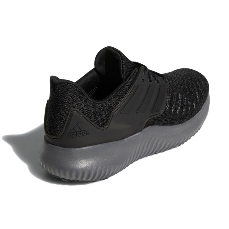 adidas Alphabounce Rc.2 Спортивная ткань Нескользящие Износостойкие Дышащие Низкие Кроссовки для бега Женская кроссовка Черный AQ0555