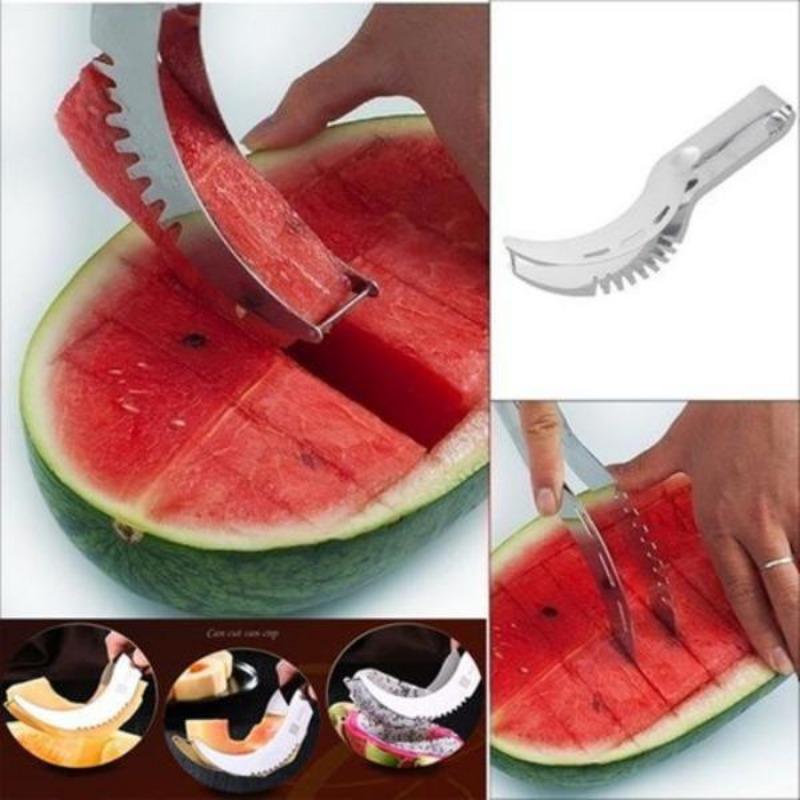 Новый арбузный резак для резки дыни Сегментация фруктов Арбузный резак для удаления сердцевины Резка дыни Сеялка Слайсер Совок