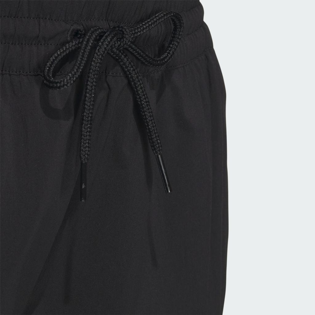 Adidas Капри с тремя полосками и логотипом, женские брюки, черные IK8679