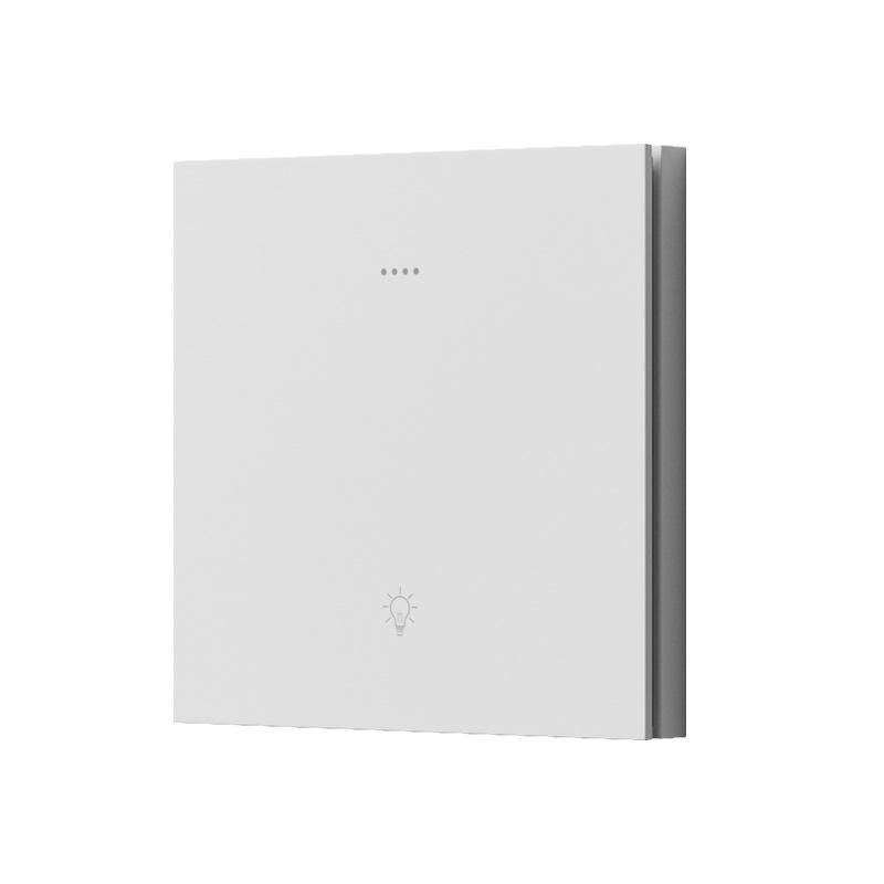 Smart Switch: Совместимость с приложением Mijia, Голосовое и сенсорное управление всем домом, Bluetooth MESH 2.0, Прямоугольный белый, Версия с нулевой фазой