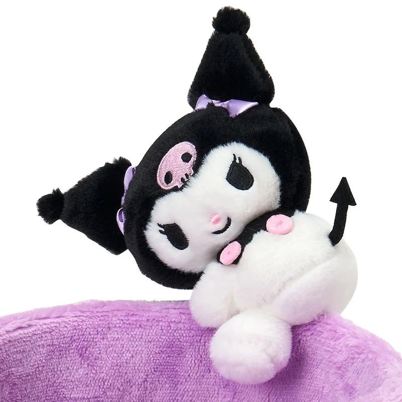 Sanrio KUROMI Футляр для аксессуаров-маскот (Круглый) Новые персонажи Sanrio из Японии