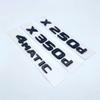 3D глянцевые черные буквы X250d X350d 4Matic Etition 1 эмблема для Mercedes Benz X, значок на крыло автомобиля, табличка на багажник, наклейка с логотипом