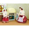 Sylvanian Families Doll Furniture Set Chocolat Rabbit MotherFurniture DF-08 ST Mark Certified 3 Years Up Toy Dollhouse EPOCH