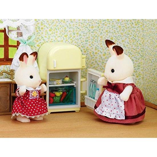 Sylvanian Families Doll Furniture Set Chocolat Rabbit MotherFurniture DF-08 ST Mark Certified 3 Years Up Toy Dollhouse EPOCH