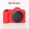 Мягкий силиконовый защитный чехол для корпуса камеры для Canon EOS R5 R5II R6 R6II R7 R8 RP R10 Ударопрочная резиновая накладка