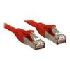 LINDY Network Cable - 6A S/FTP - LSOH - 500MHz - 5m - Red