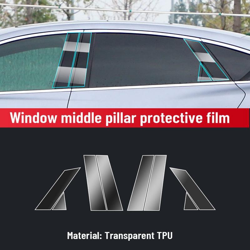 Transparent TPU For BYD HAN 2024 2025 Car Center Console Media Dashboard Navigation Anti-scratch Protector Interior Film