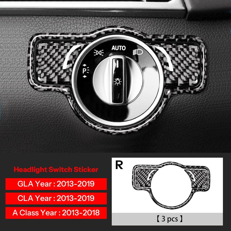For Mercedes Benz A Class W176 GLA X156 CLA Accessories Car Interior Air Conditioning CD Console Panel Cover Trim Car Styling