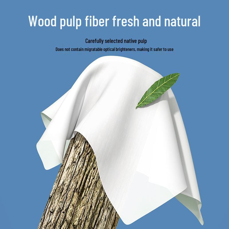 Blue Cat 10-Pack Hanging Facial Tissue Paper Towels for Home Use