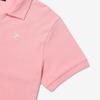 Fila CoTTon Blend Pique Semi Crop Collar T shirT
