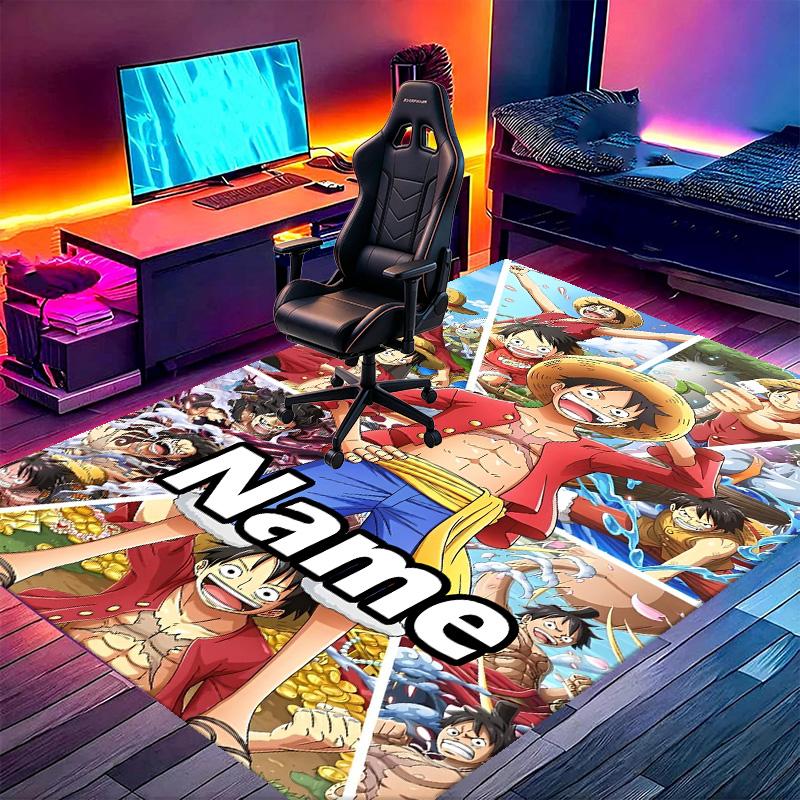 Custom Name Personalized One Piece Print Carpet, Versatile Home Decor Rug, for Playroom, Apartment, Balcony, Entryway, Hallway Gift