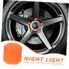 ETHZZLE Silicone Car Wheel Nut Cover 15mm Glow In the Dark Wheel Lug Nut