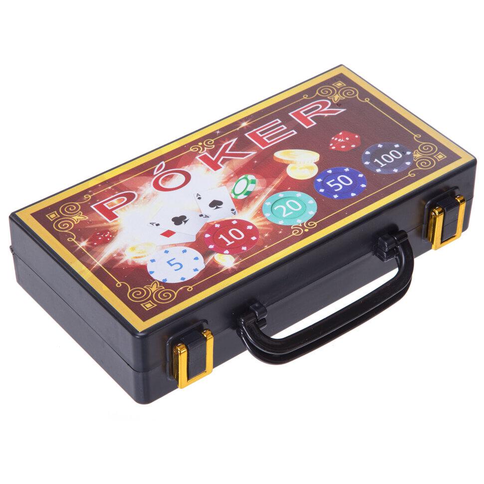 Board Game Poker, Poker Set 100S-2E 100 Chips