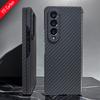 YTF-carbon настоящий чехол из углеродного волокна Для Samsung Galaxy Z Fold 6 чехол Арамидное волокно Ультратонкий противоударный чехол для телефона Z Fold 5