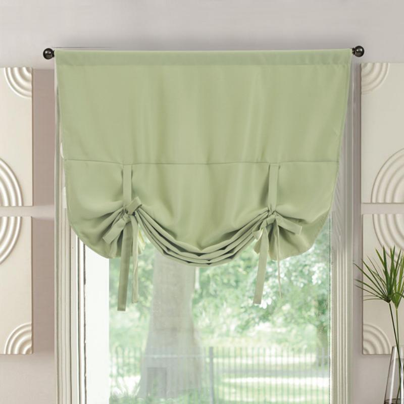 Затемняющие шторы для окон кухни/гостиной/ванной комнаты, защита конфиденциальности, карнизы для украшения, фестончатые шторы для окон